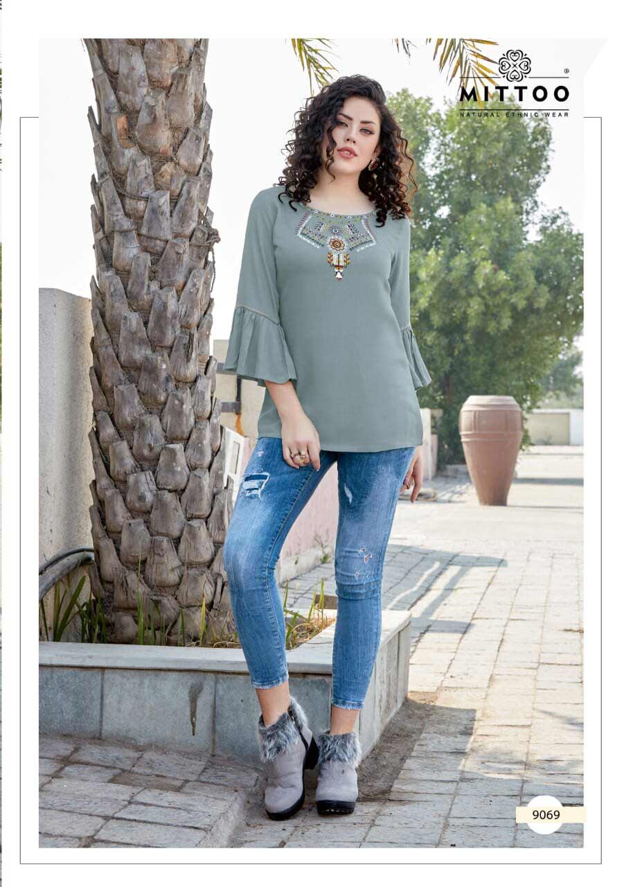 Poorva Vol-9 Viscose Designer Tops Catalog Poorva Vol-9 Viscose Designer Tops Catalog